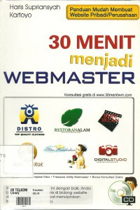 30 Menit Menjadi Webmaster