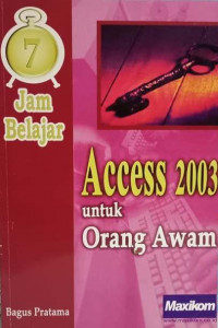 Access 2003 untuk Orang Awam