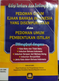 Pedoman Umum Ejaan Bahasa Indonesia yang disempurnakan