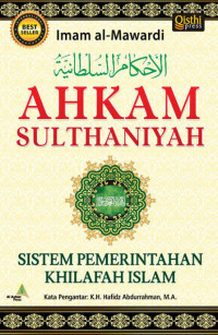 Ebook Ahkam Sulthaniyah : Sistem Pemerintahan Khilafah Islam