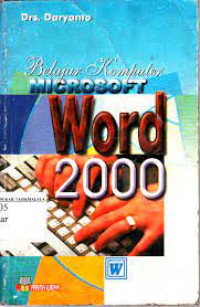 Belajar Komputer Microsoft Word 2000