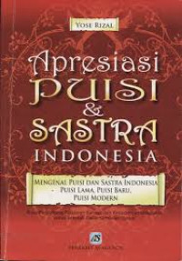 Apresiasi Puisi dan Sastra Indonesia