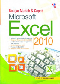 Belajar Mudah dan Cepat Microsoft Excel 2010
