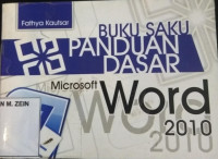 Buku Saku Panduan Dasar Microsoft Word 2010