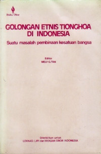 Golongan EtnisTionghoa Di Indonesia