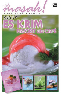 Resep Es Krim Favorite Ala Cafe