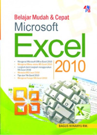 Belajar Mudah dan Cepat Microsoft Excel 2010