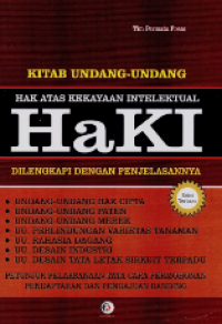 Kitab Undang-Undang Hak Atas Kekayaan Intelektual (HaKI)