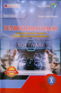 Pemrograman Dasar Kelas X