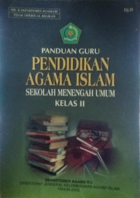 Image of Panduan Guru Pendidikan Agama Islam Sekolah Menengah Umum Kelas II