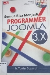 Semua Bisa menjadi programmer Joomla 3.X