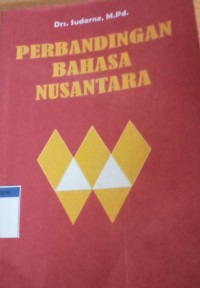 Image of Perbandingan Bahasa Nusantara