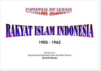 E-Book Catatan Sejarah Rakyat Islam Indonesia 1905-1962