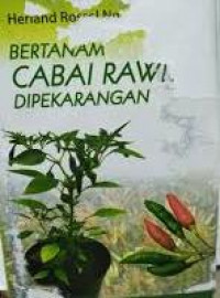 Bertanam Cabai Rawit diperkarangan