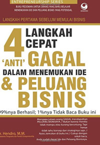 Image of 4 Langkah Cepat Anti Gagal Menemukan Ide dan Peluang Bisnis