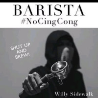 Image of Barista# No Cing Cong