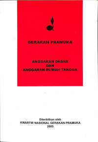 Image of Gerakan Pramuka : Anggaran Dasar dan Anggaran Rumah Tangga