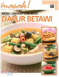 Menu Lengkap Cita Rasa Dapur Betawi