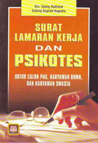 surat lamaran kerja dan psikotes