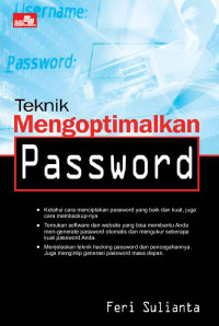 Image of Teknik Mengoptimalkan Password